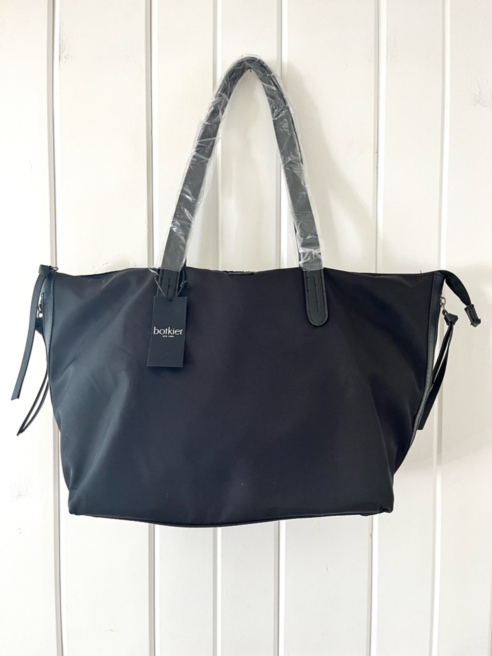 Botkier Black Nylon Tote Bag - Picture 6 of 6